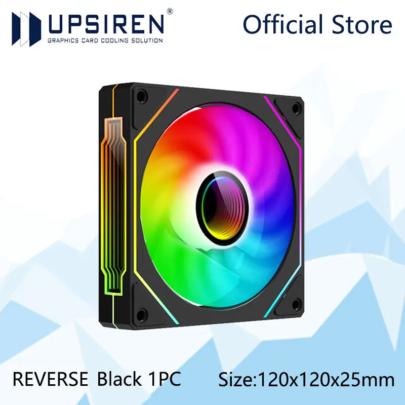 UPSIREN UF-1 PRISM 4 PRO 12cm ARGB PWM Cooling Fan