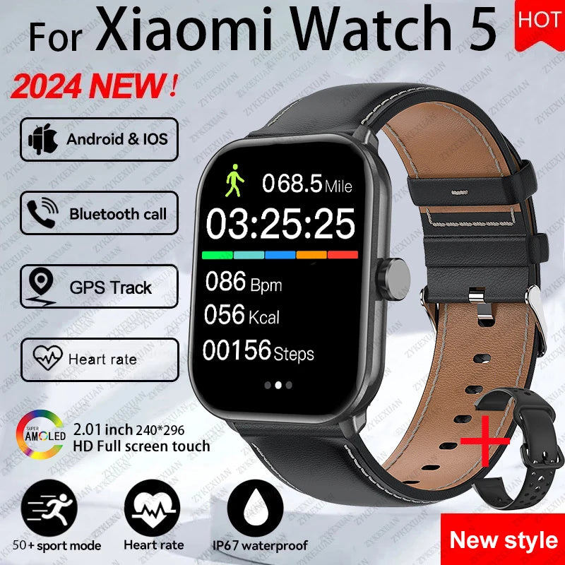 Xiaomi Watch 5 Global – AMOLED GPS Smartwatch