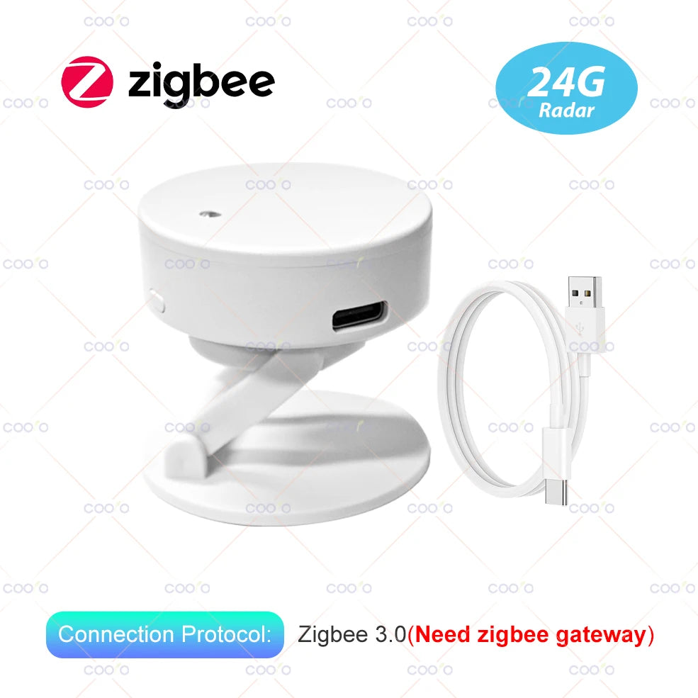 ZigBee WiFi mmWave Motion Sensor – Tuya Smart Human Presence Detector