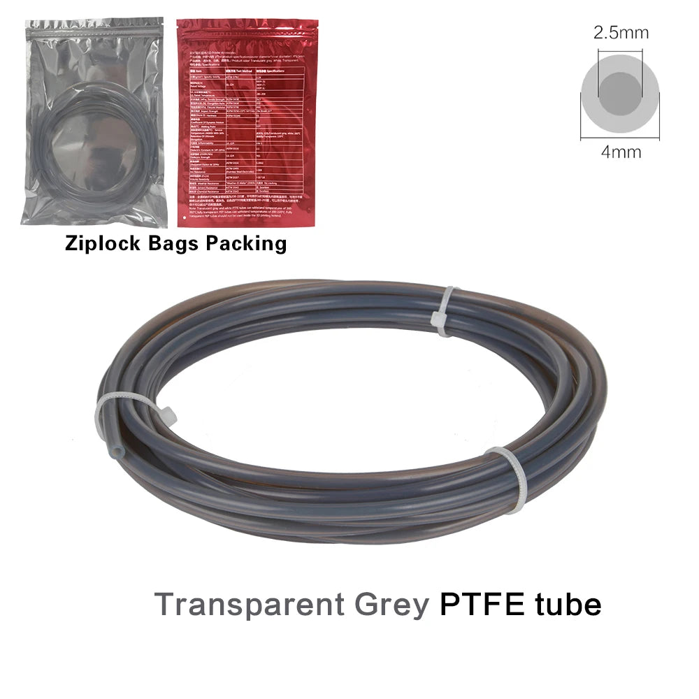 PTFE Tube for Bambu Lab P1P AMS A1 Mini 3D Printer