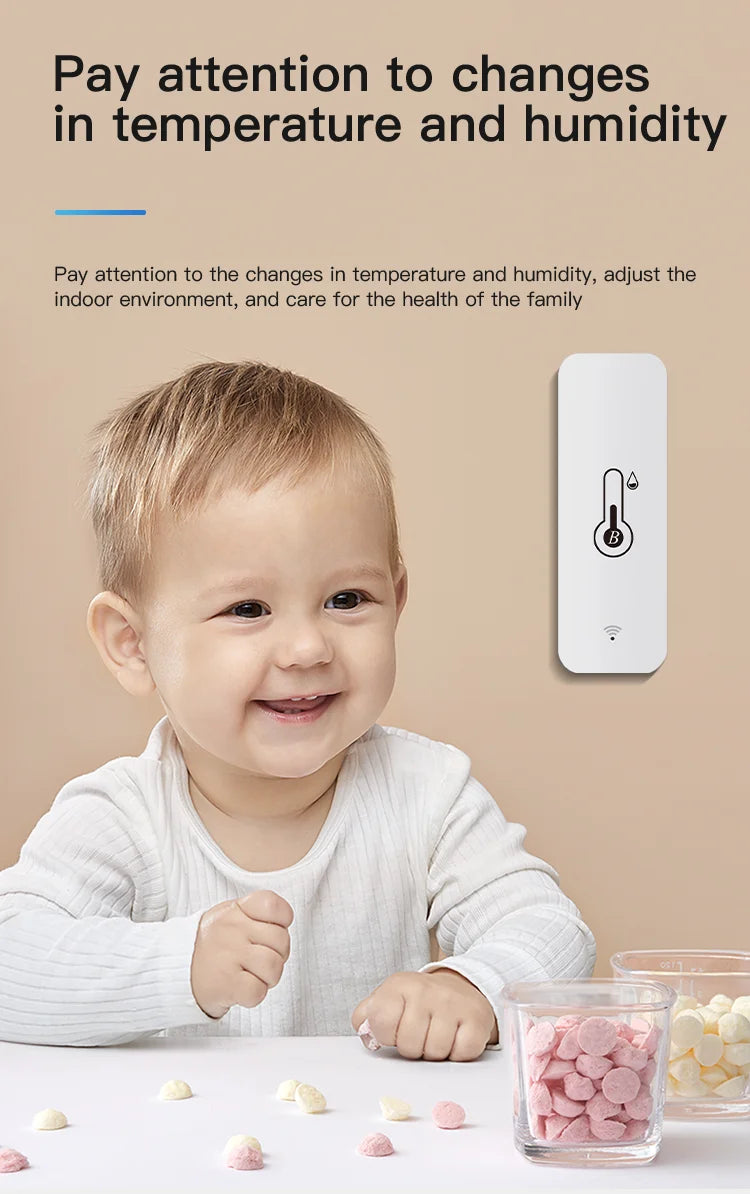 Tuya Bluetooth Smart Temperature & Humidity Sensor