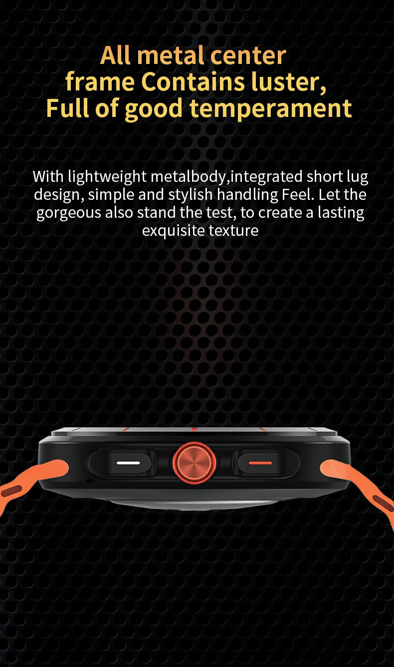 LAXASFIT GT7 Ultra Smartwatch – 1.52" AMOLED Bluetooth Fitness Watch
