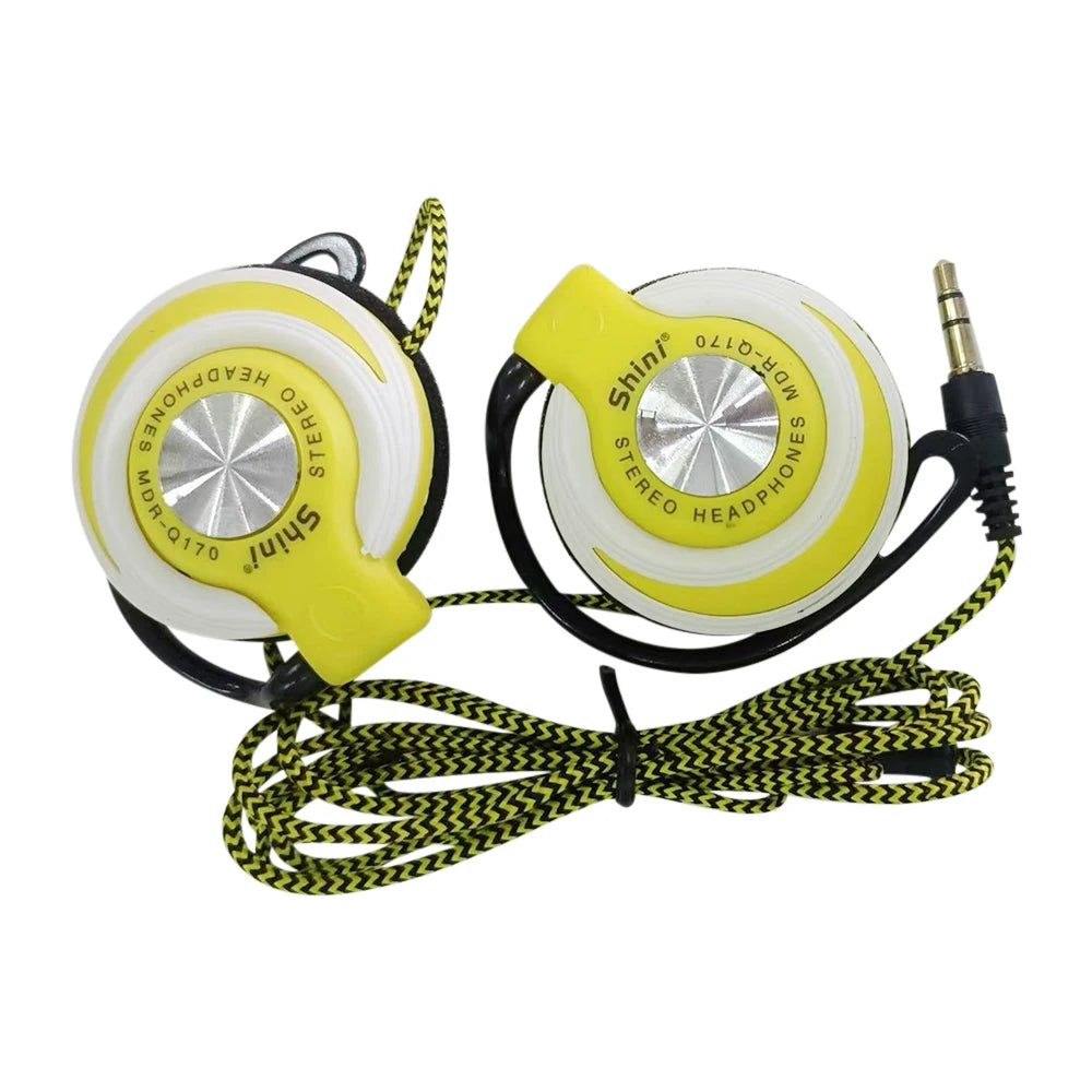 Q170 Universal 3.5mm Wired Over-Ear Headphones – Heavy Bass Ear Hook