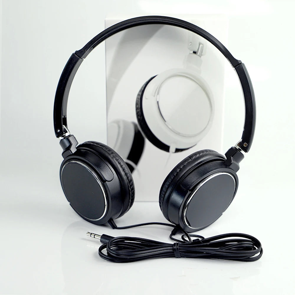 Universal 3.5mm Wired Foldable Headphones