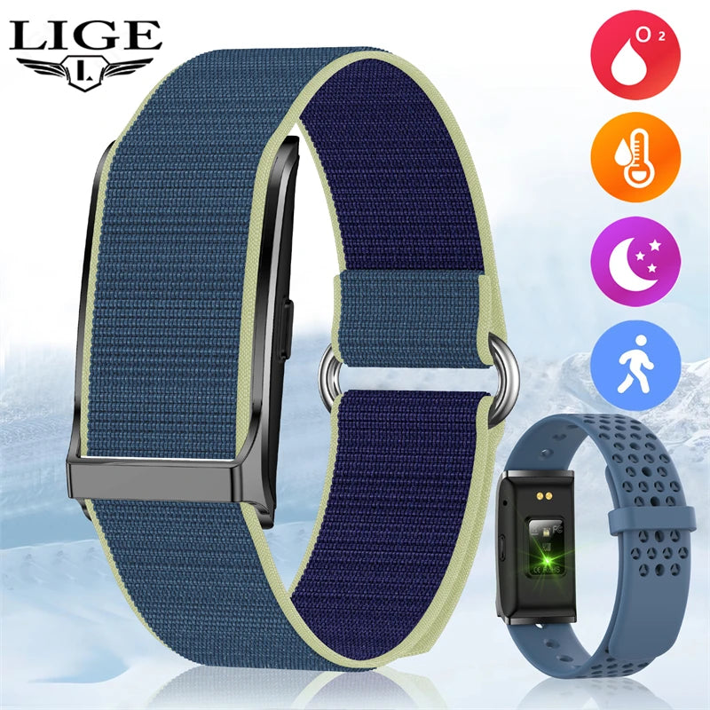 Fitness Tracker Smart Bracelet – Heart Rate & Call Reminder Watch