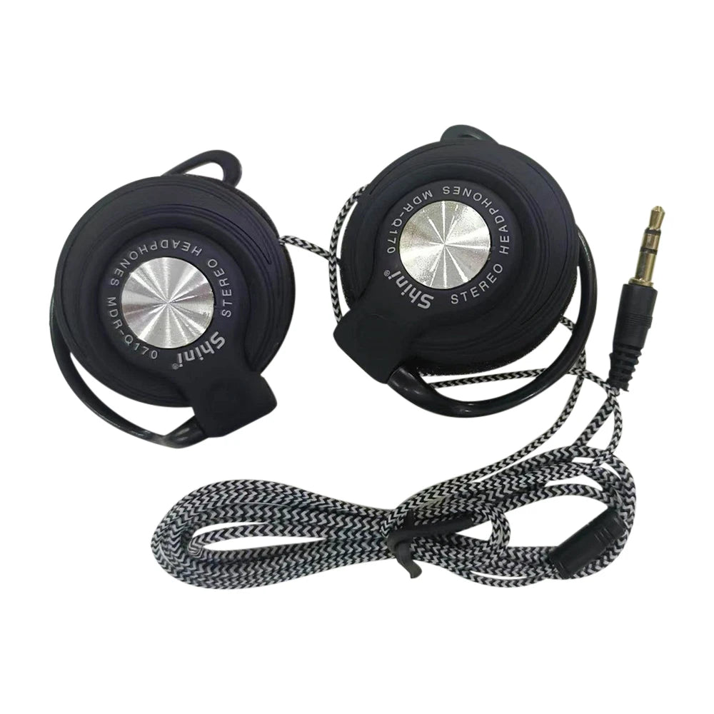 Q170 Universal 3.5mm Wired Over-Ear Headphones – Heavy Bass Ear Hook