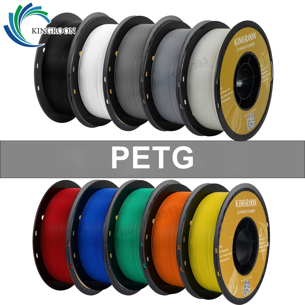 KINGROON PETG 3D Printer Filament 1.75mm – 5KG/10KG