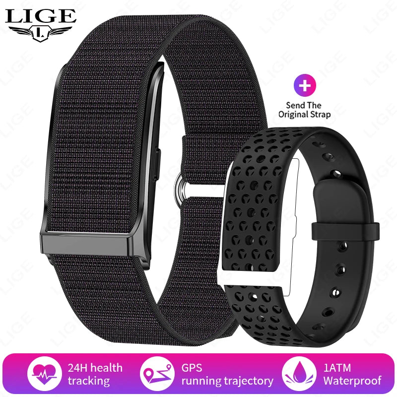Fitness Tracker Smart Bracelet – Heart Rate & Call Reminder Watch