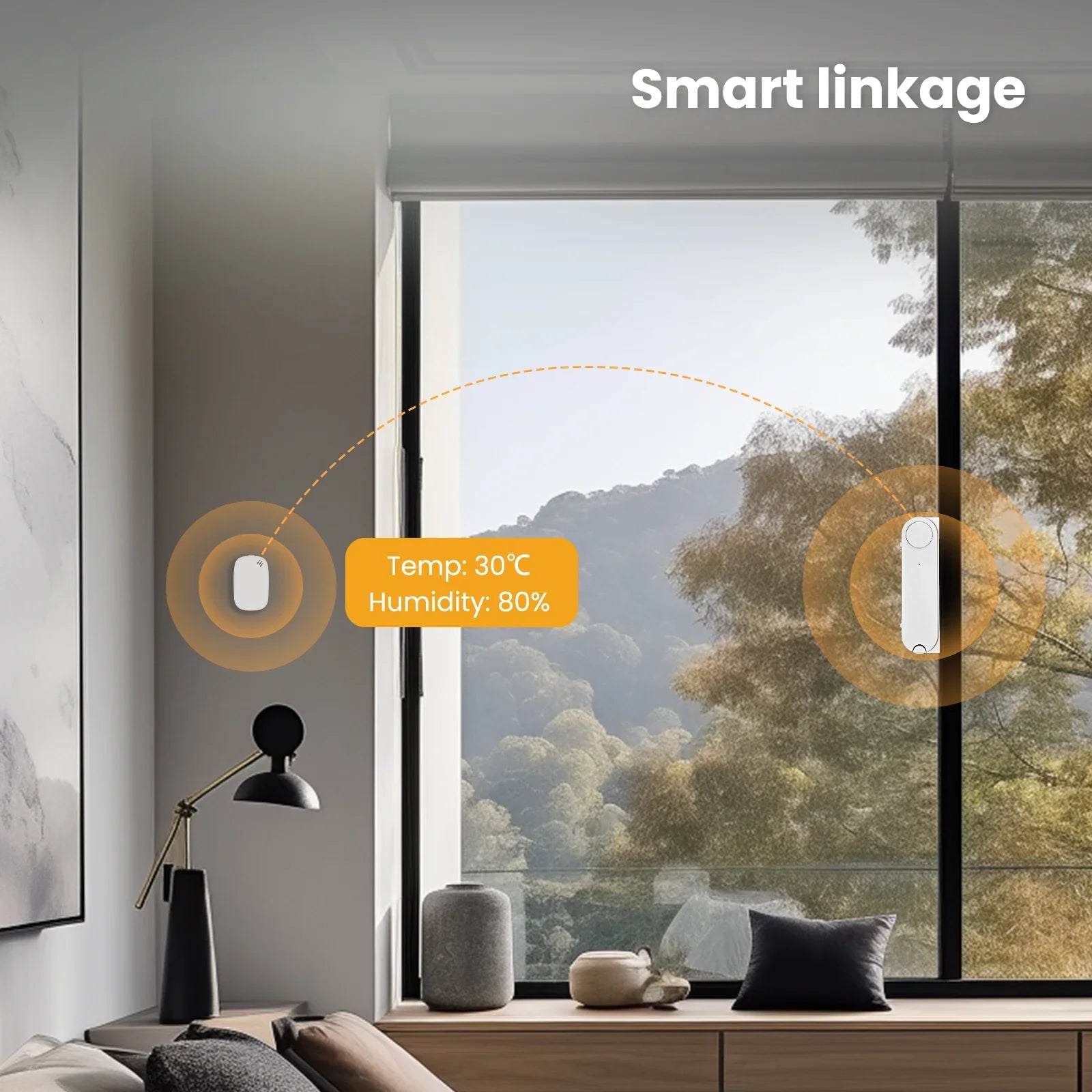 MOES Tuya ZigBee Smart Sliding Window Opener