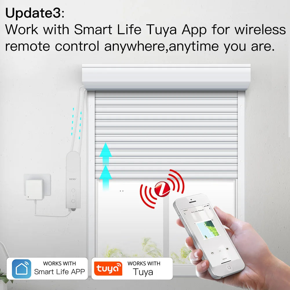 ZigBee Motorized Roller Blinds Drive