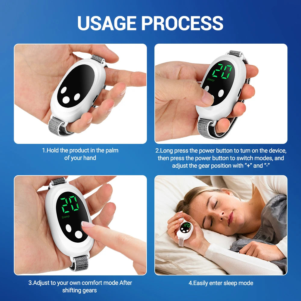 Handheld EMS Sleep Aid Device – 20-Level Insomnia & Anxiety Relief