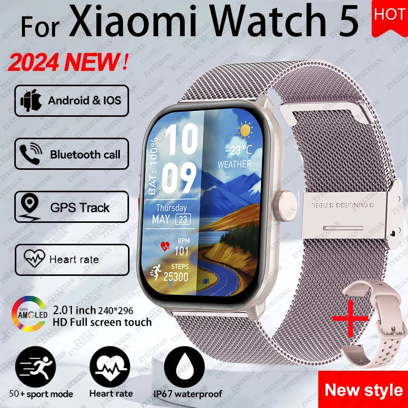 Xiaomi Watch 5 Global – AMOLED GPS Smartwatch