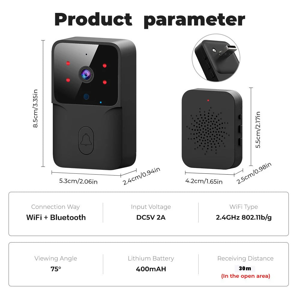 ONENUO WiFi Smart Doorbell