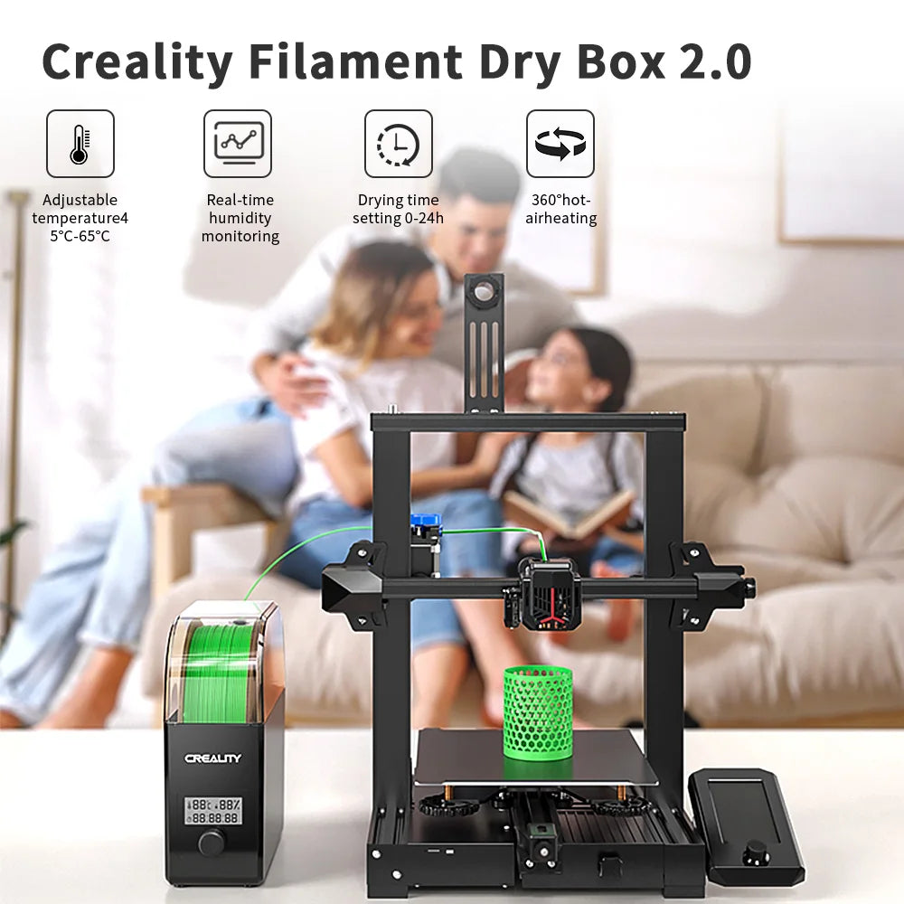 Creality Filament Dryer Box Upgrade – 1KG Spool Holder