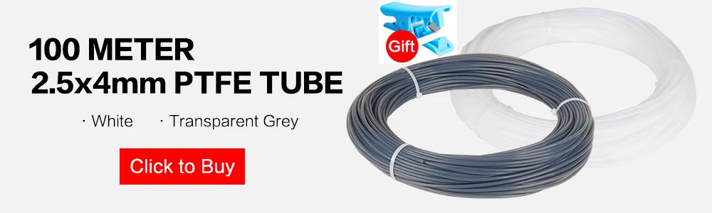 PTFE Tube for Bambu Lab P1P AMS A1 Mini 3D Printer