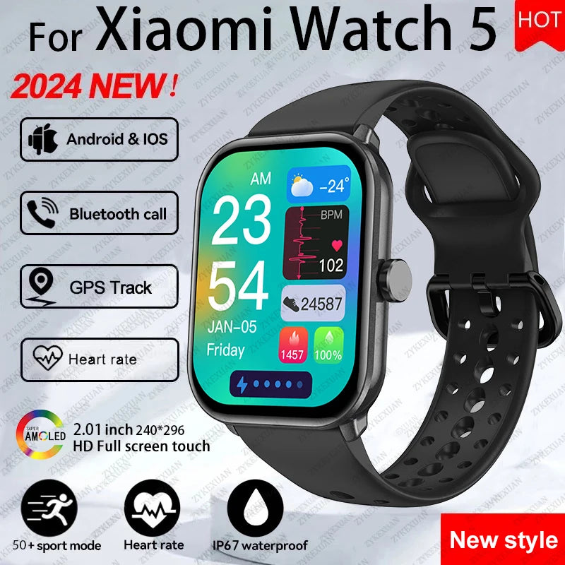 Xiaomi Watch 5 Global – AMOLED GPS Smartwatch