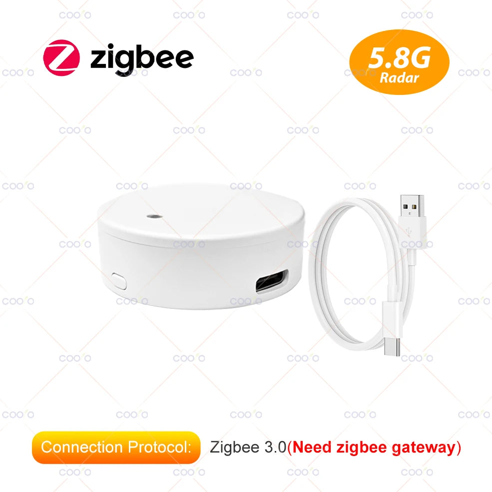 ZigBee WiFi mmWave Motion Sensor – Tuya Smart Human Presence Detector