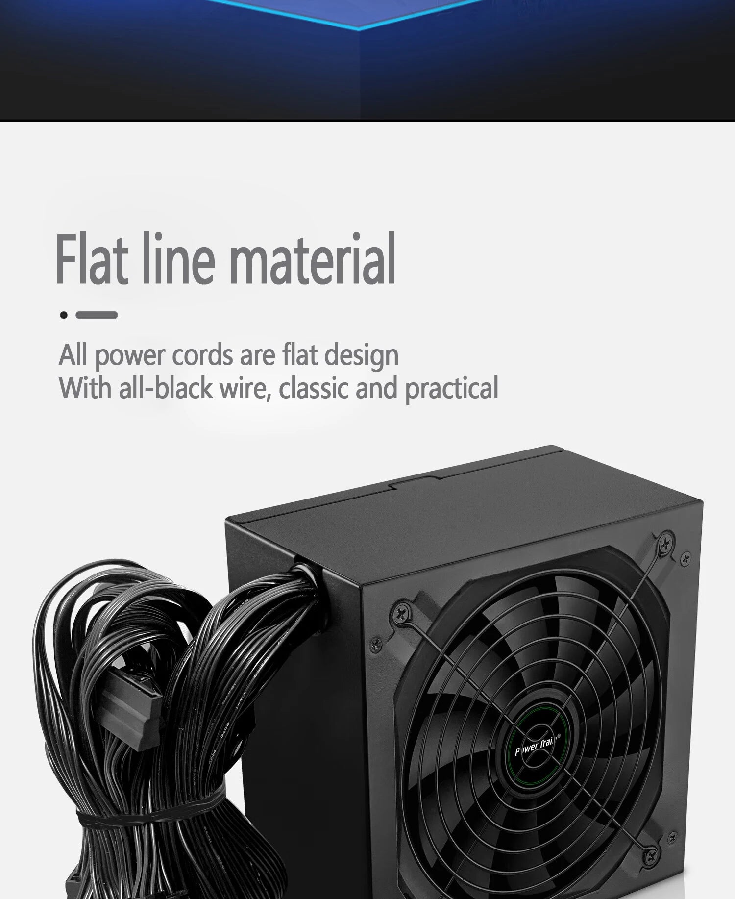 Power Train ATX PSU – 650W/750W/850W/1000W Full Modular Gaming Power Supply