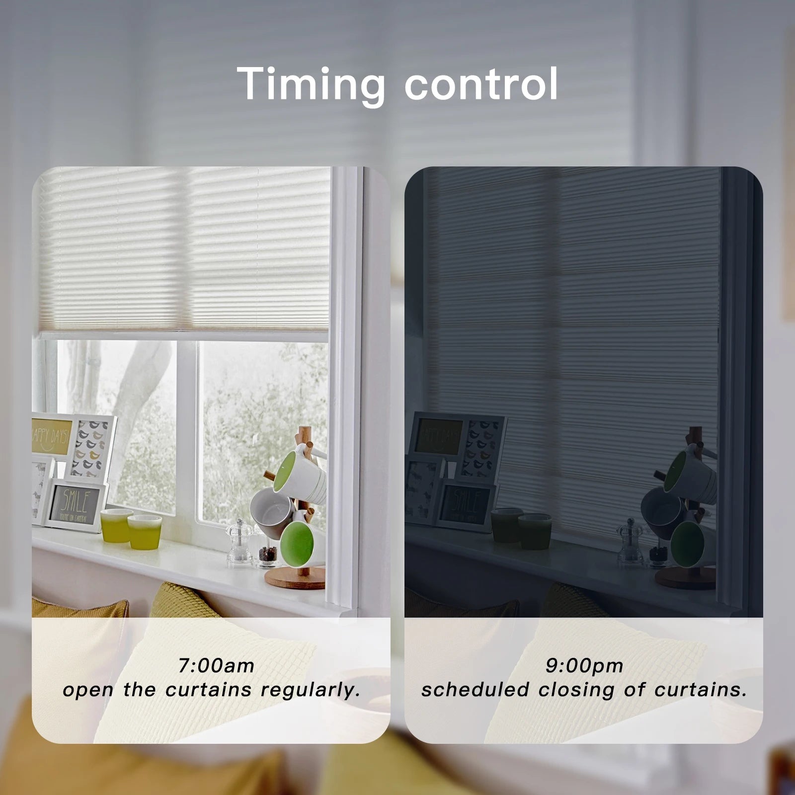 MOES Tuya WiFi Smart Motor – Electric Chain Roller Blinds with RF Remote