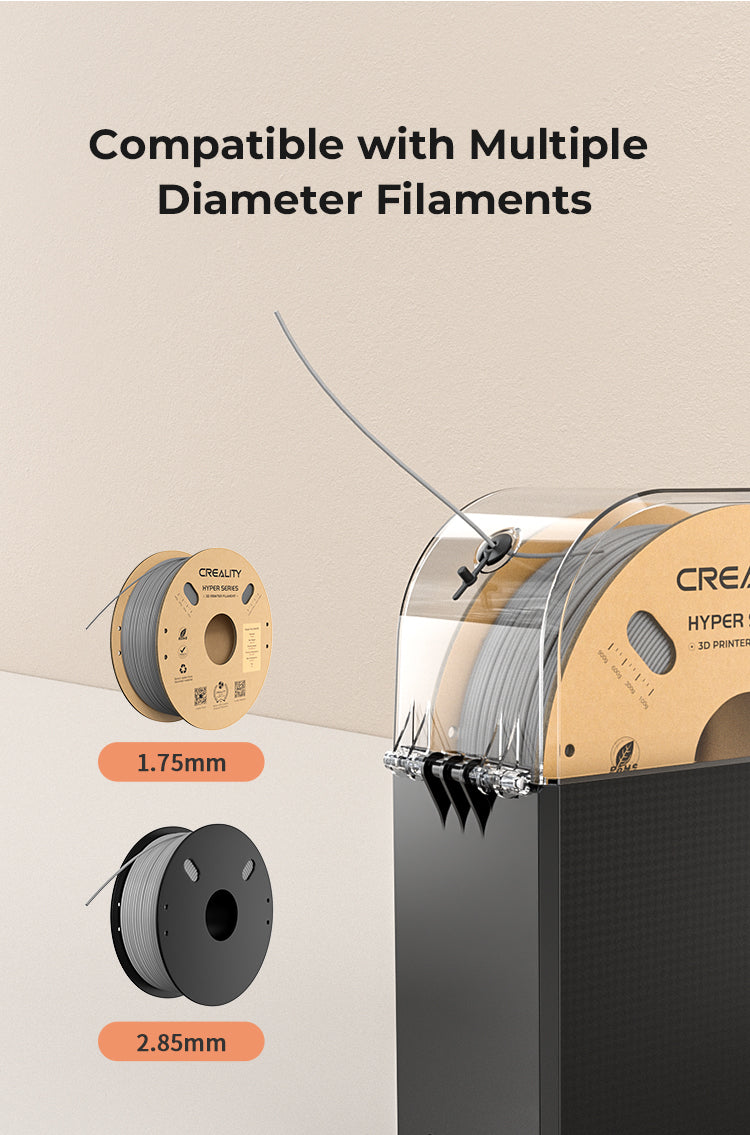 Creality Filament Dryer Box Upgrade – 1KG Spool Holder