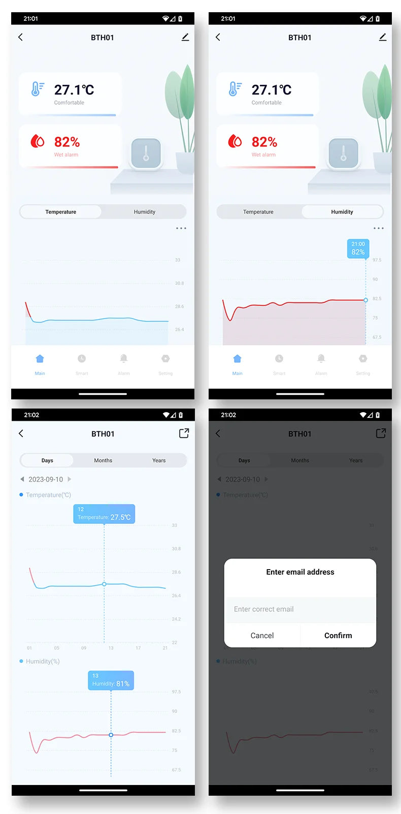 Tuya Bluetooth Smart Temperature & Humidity Sensor