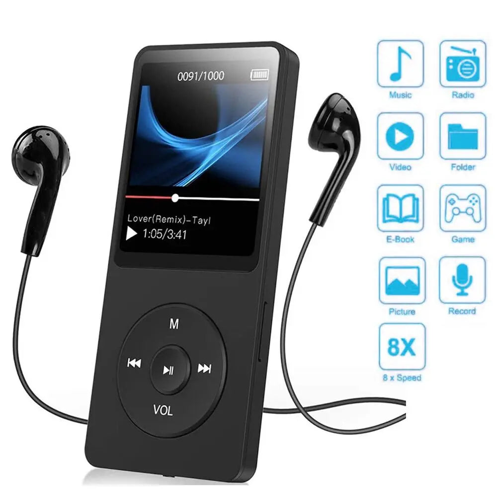 Bluetooth MP4/MP3 Lossless Music Player