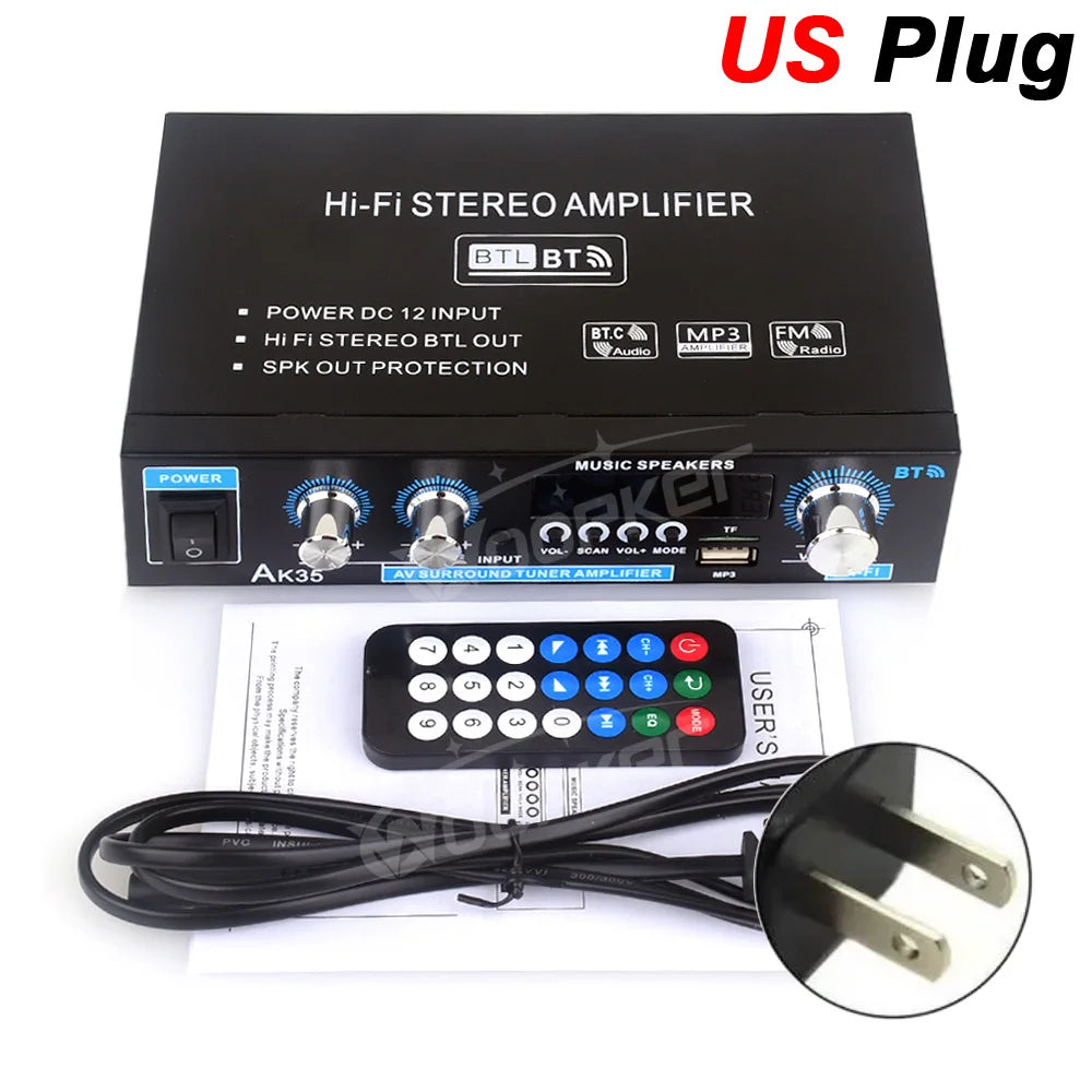 Woopker AK Series Digital Bluetooth Amplifier