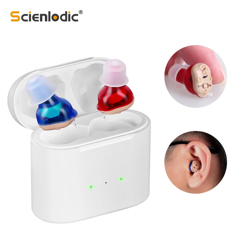 Mini Rechargeable ITE Hearing Aid