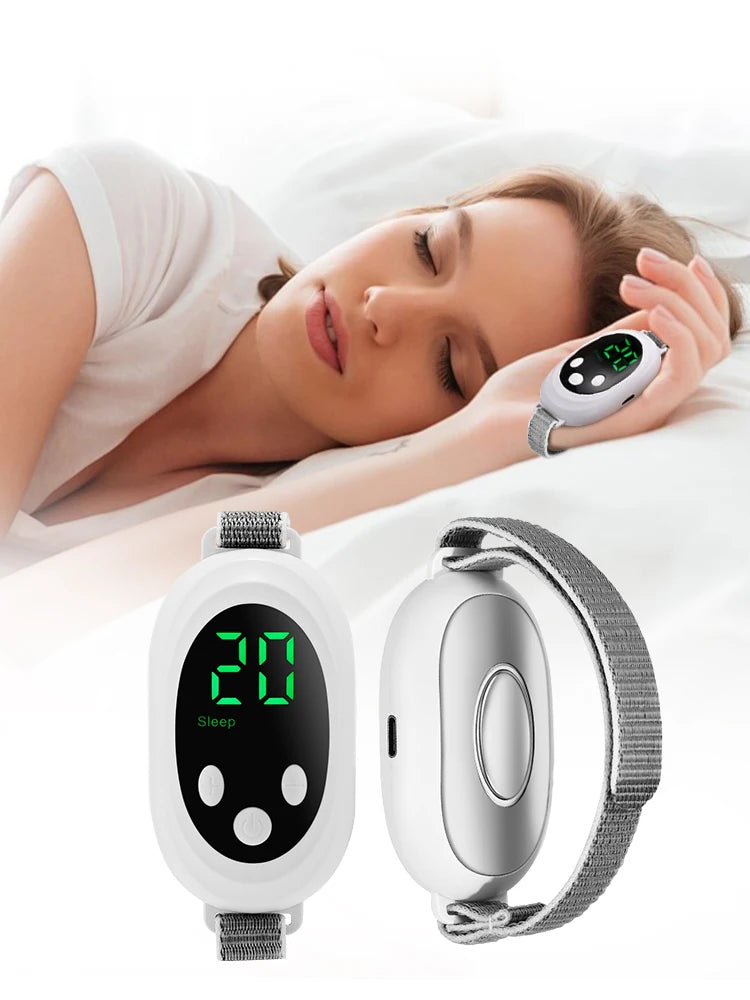 Handheld EMS Sleep Aid Device – 20-Level Insomnia & Anxiety Relief