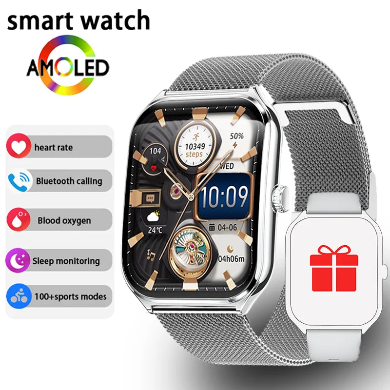 1.96" Ultra Thin AMOLED Smart Watch