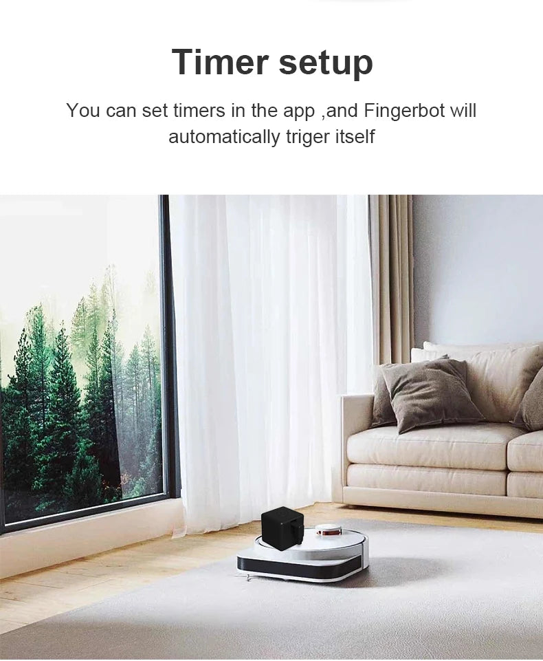 Tuya Zigbee Smart Fingerbot – Voice-Controlled Button Pusher Robot