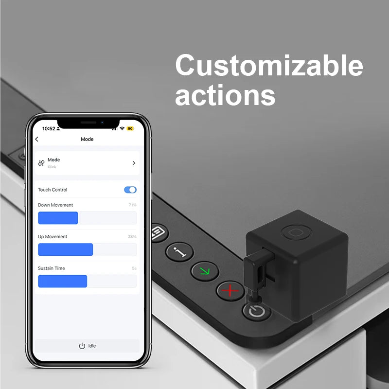 Tuya Zigbee Smart Fingerbot – Voice-Controlled Button Pusher Robot