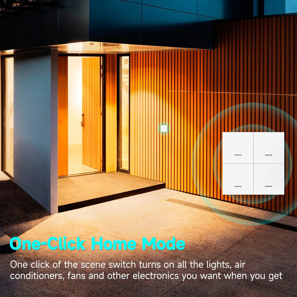 Tuya ZigBee 3.0 Wireless Smart Scene Switch
