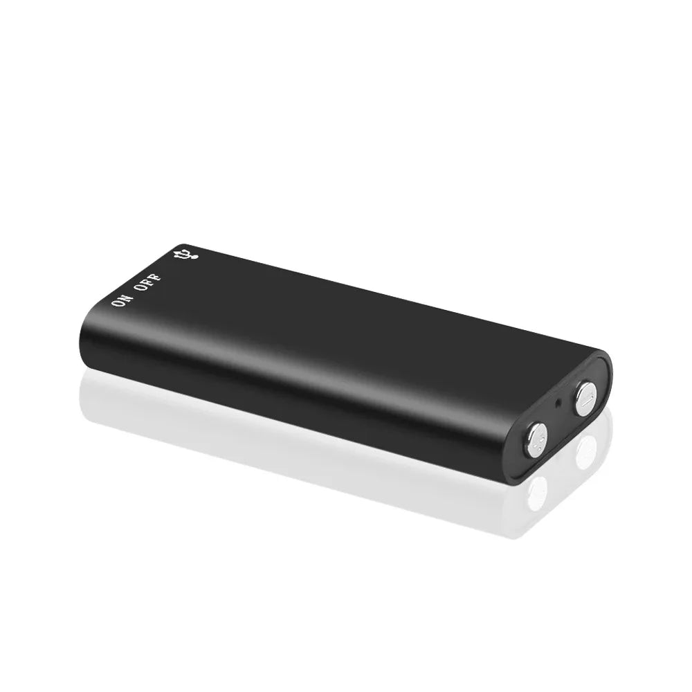 3-in-1 Mini Digital Voice Recorder & MP3 Player – 192Kbps WAV Recorder
