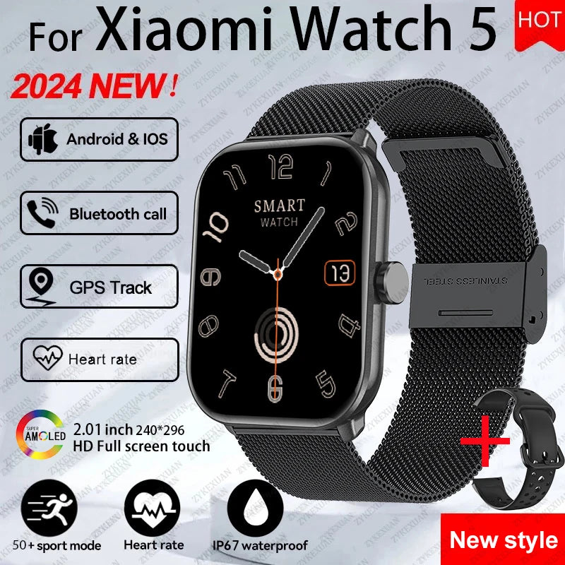 Xiaomi Watch 5 Global – AMOLED GPS Smartwatch