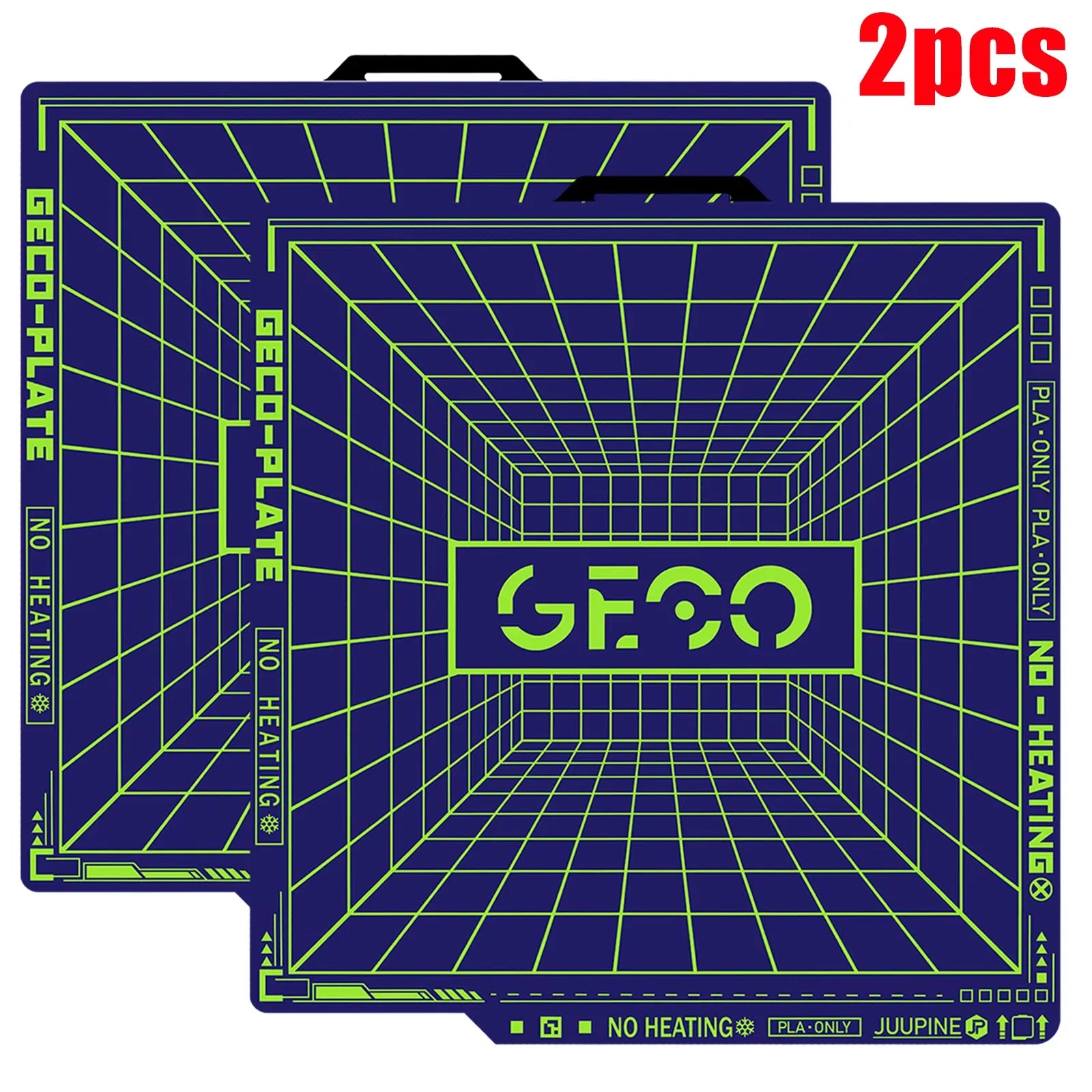Geco PLA Build Plate 257x257mm for Bambu Lab Printers