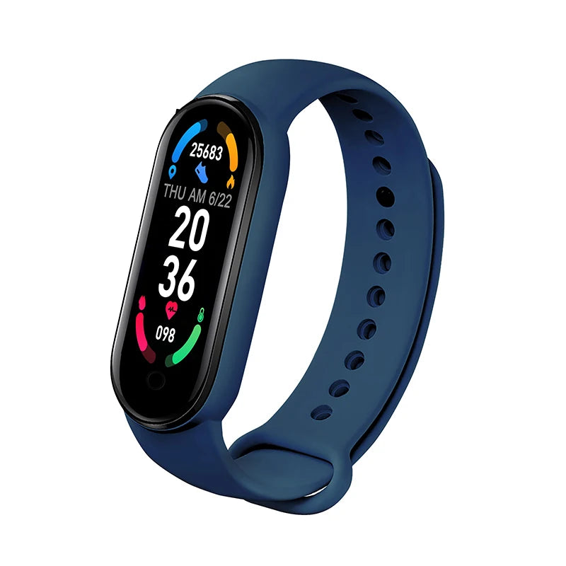 M6 Fitness Smart Watch – Waterproof Health Tracker Band