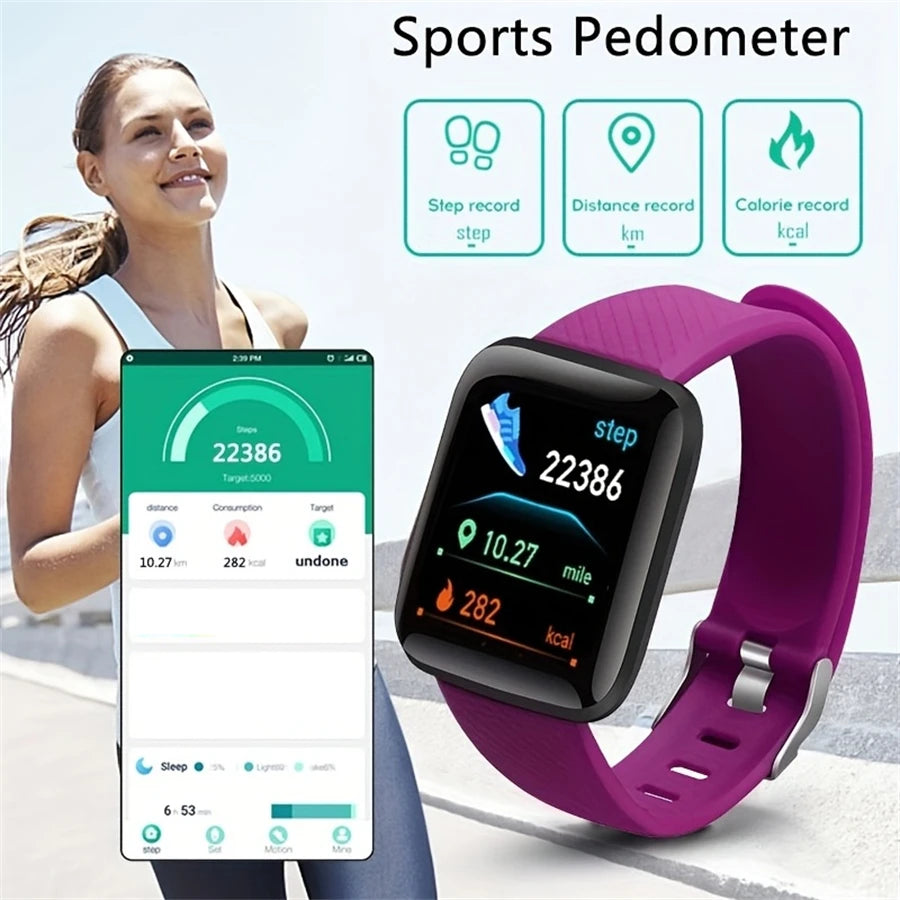 Bluetooth Smart Watch – Fitness & Health Tracker for Men & Women