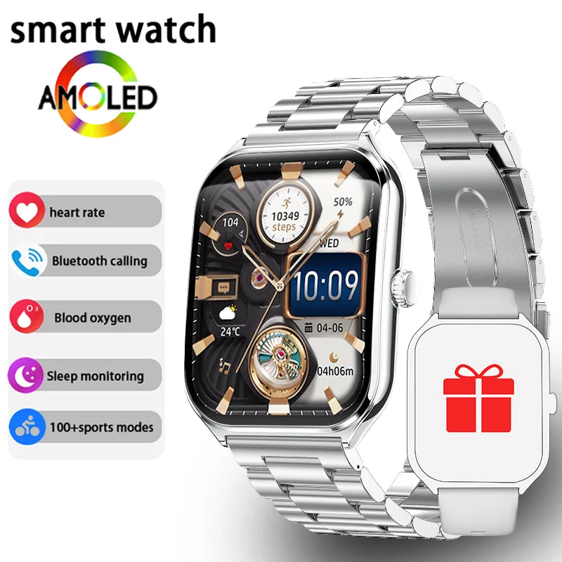 1.96" Ultra Thin AMOLED Smart Watch
