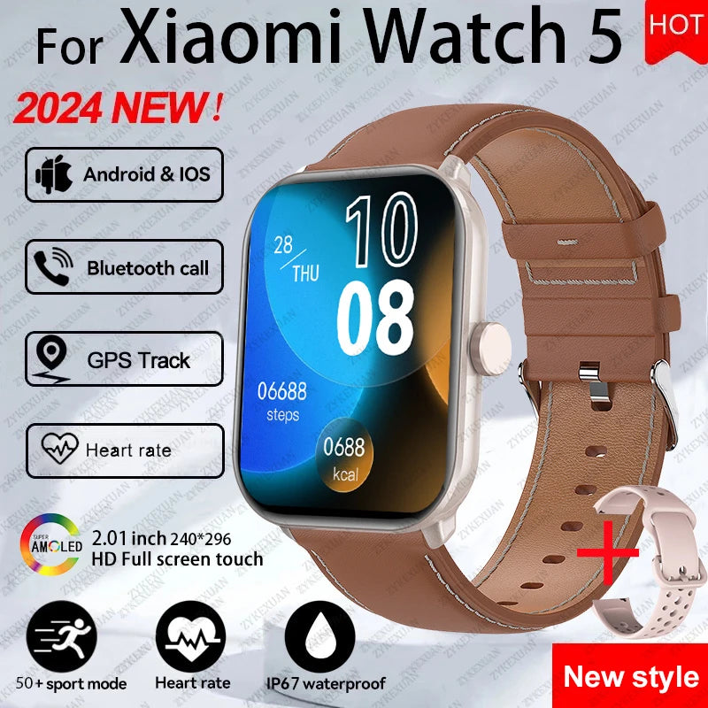 Xiaomi Watch 5 Global – AMOLED GPS Smartwatch