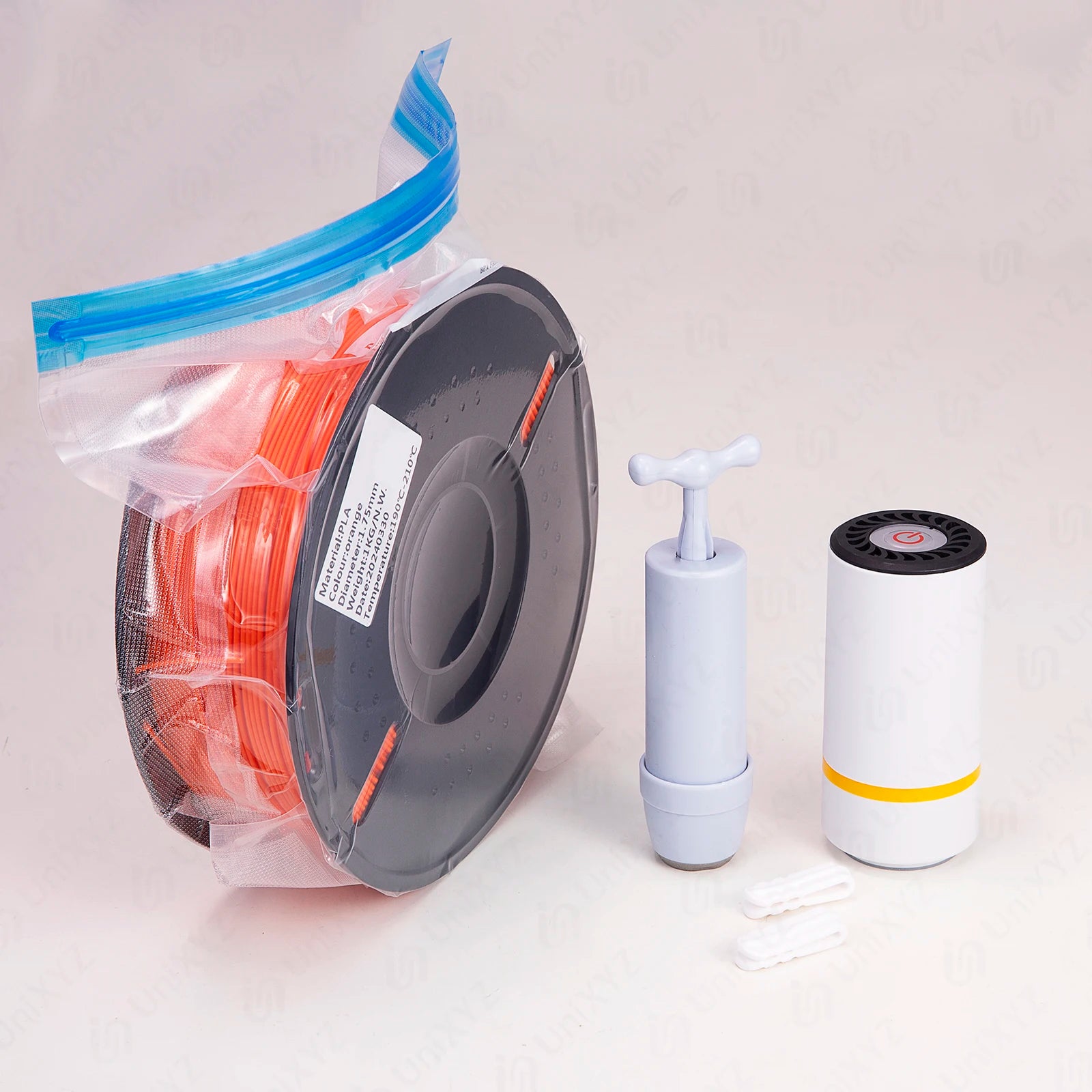 3D Printer Filament Vacuum Storage Bags – 1kg Spools