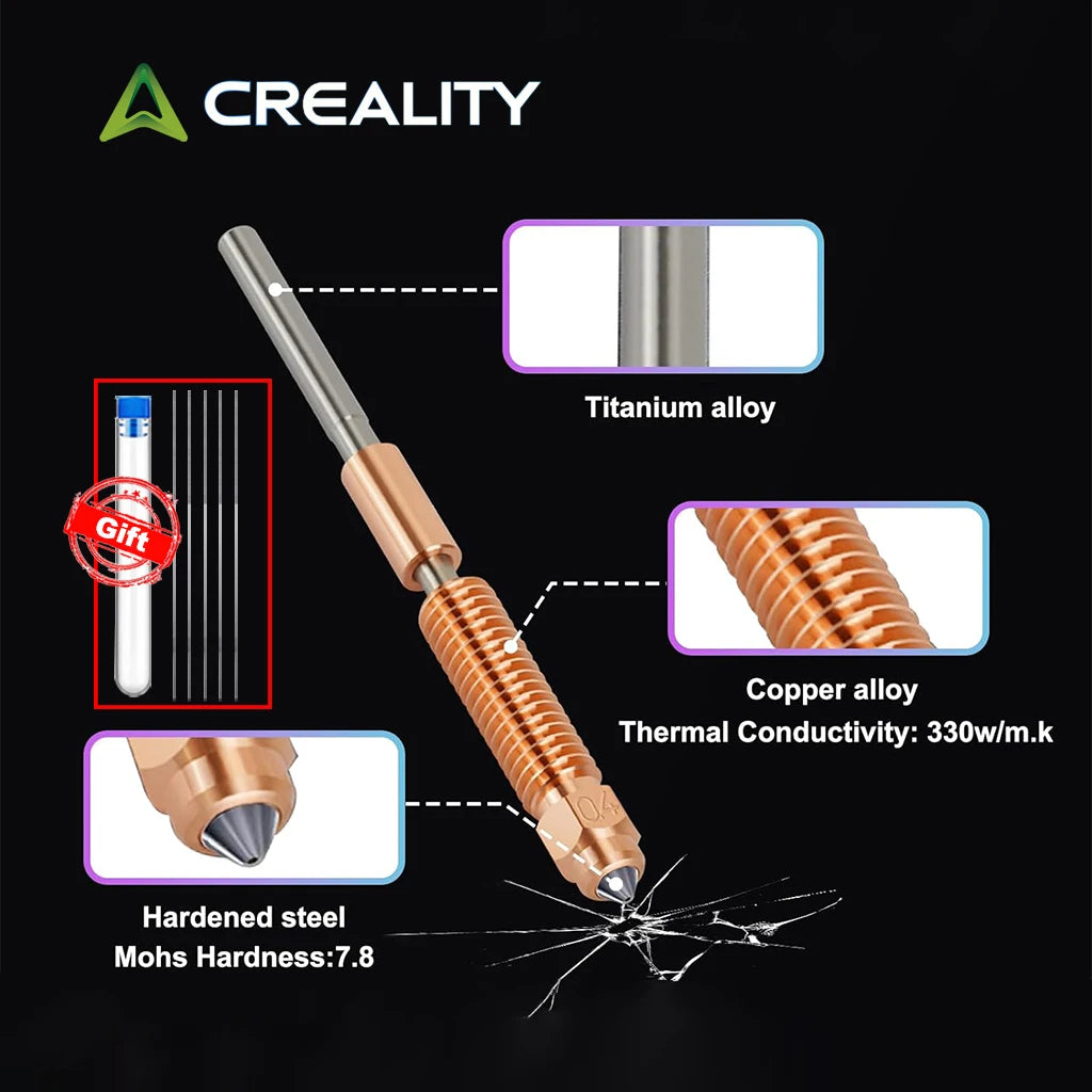 Creality K1C “Unicorn” Quick-Swap Nozzle Kit