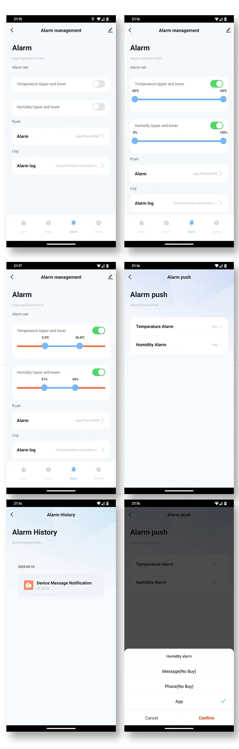 Tuya Bluetooth Smart Temperature & Humidity Sensor