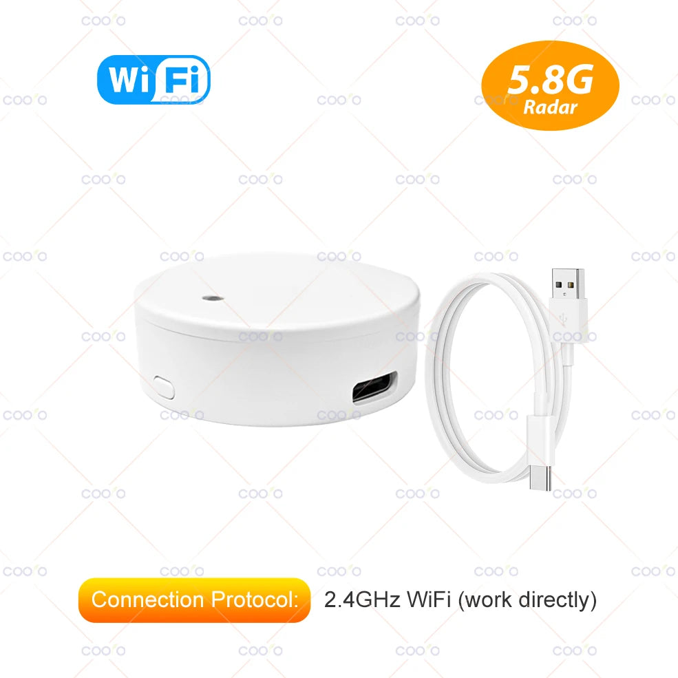 ZigBee WiFi mmWave Motion Sensor – Tuya Smart Human Presence Detector