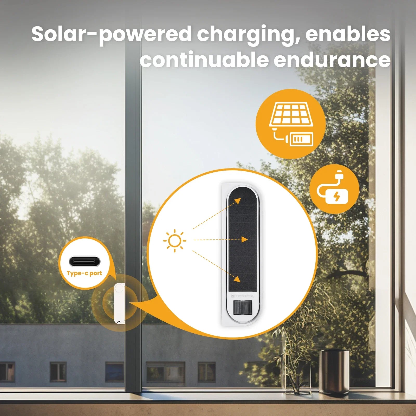MOES Tuya ZigBee Smart Sliding Window Opener