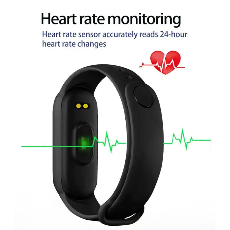 M6 Fitness Smart Watch – Waterproof Health Tracker Band