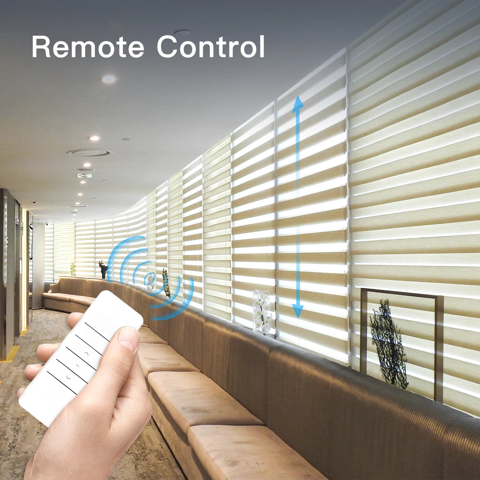 MOES Tuya WiFi Smart Motor – Electric Chain Roller Blinds with RF Remote