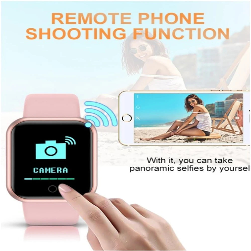 Bluetooth Smart Watch – Fitness & Health Tracker for Men & Women