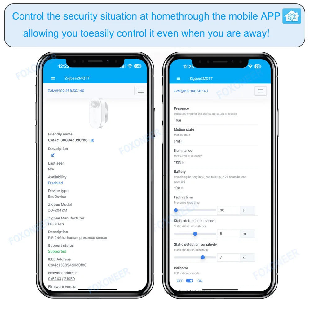 ZigBee Human Presence Detector