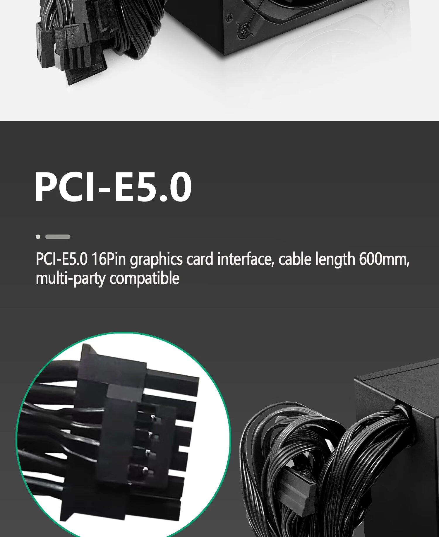 Power Train ATX PSU – 650W/750W/850W/1000W Full Modular Gaming Power Supply